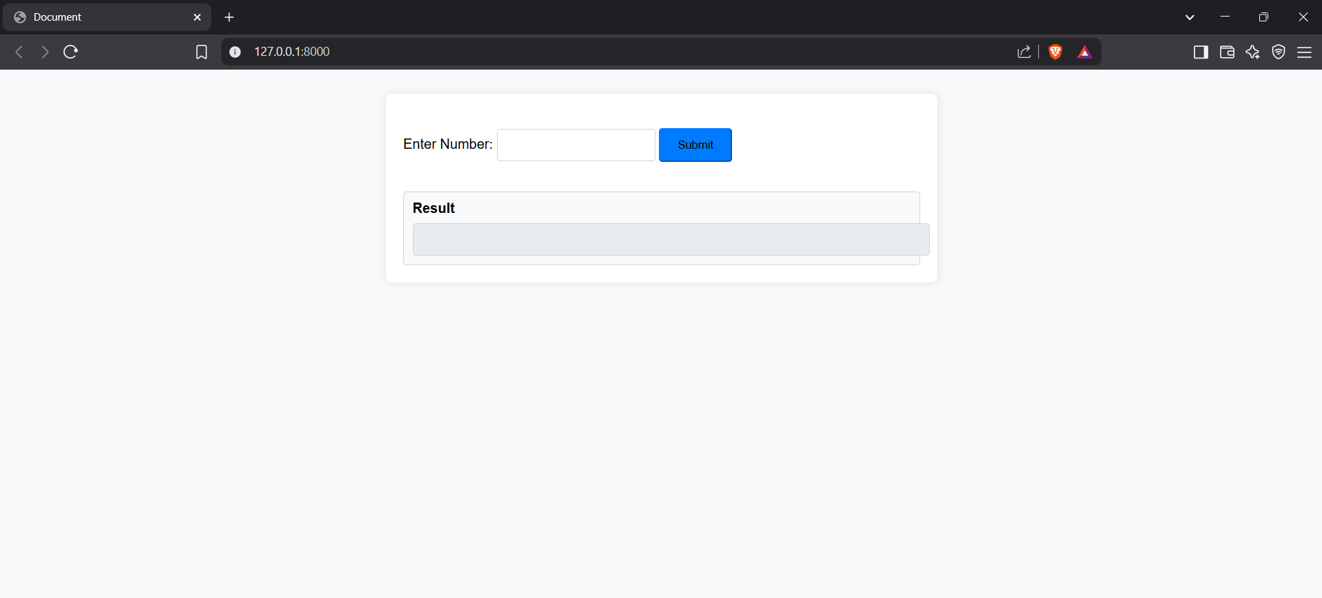 Odd Even Checker created using Django python, Html, css, js, bootstrap